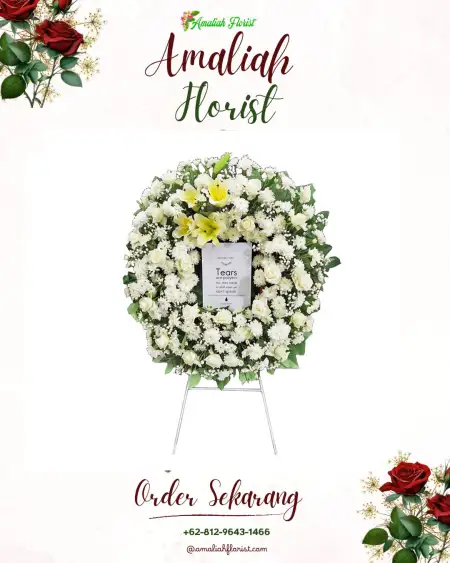 Krans Bunga Duka Panji