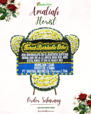 Papan Bunga Duka di Panji